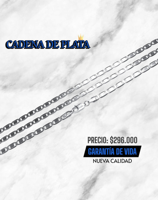 CADENA DE PLATA