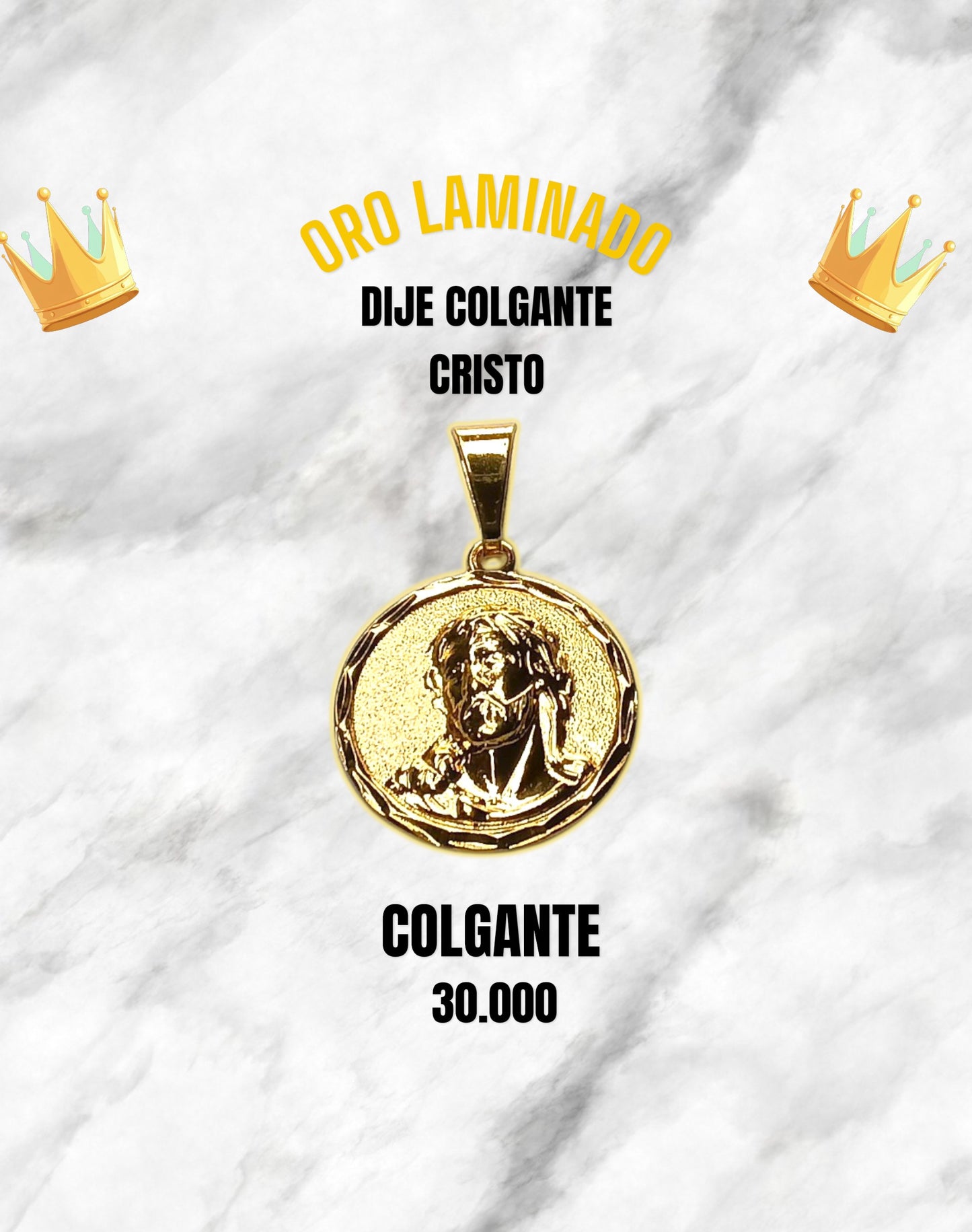 DIJE COLGANTE CRISTO