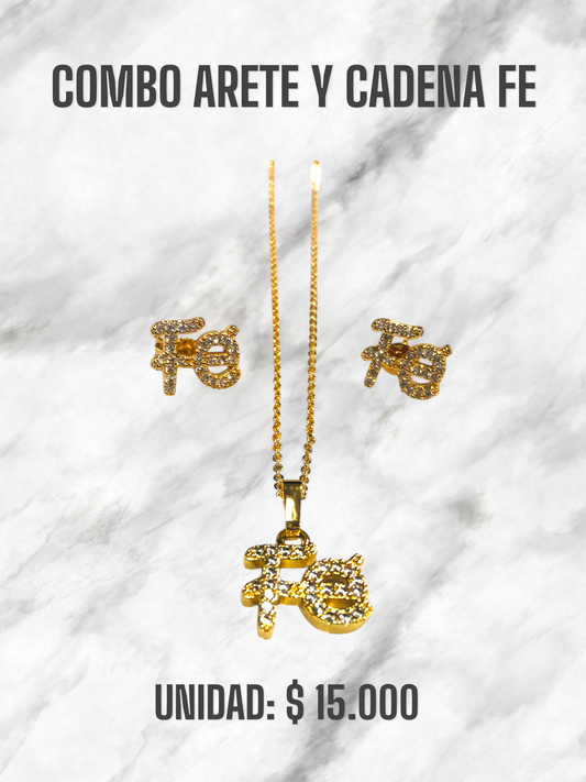 COMBO ARETE Y CADENA FE