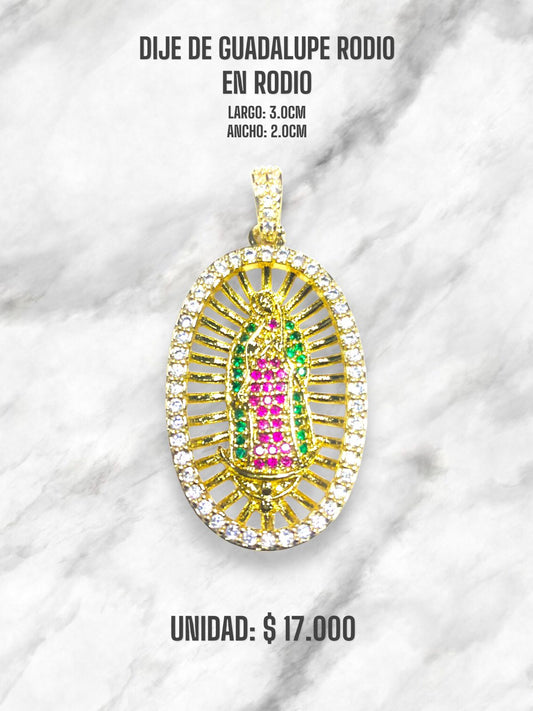 DIJE VIRGEN DE GUADALUPE