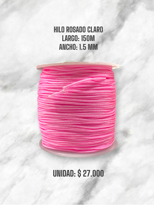 HILO ROSADO CLARO 1.5MM 150M