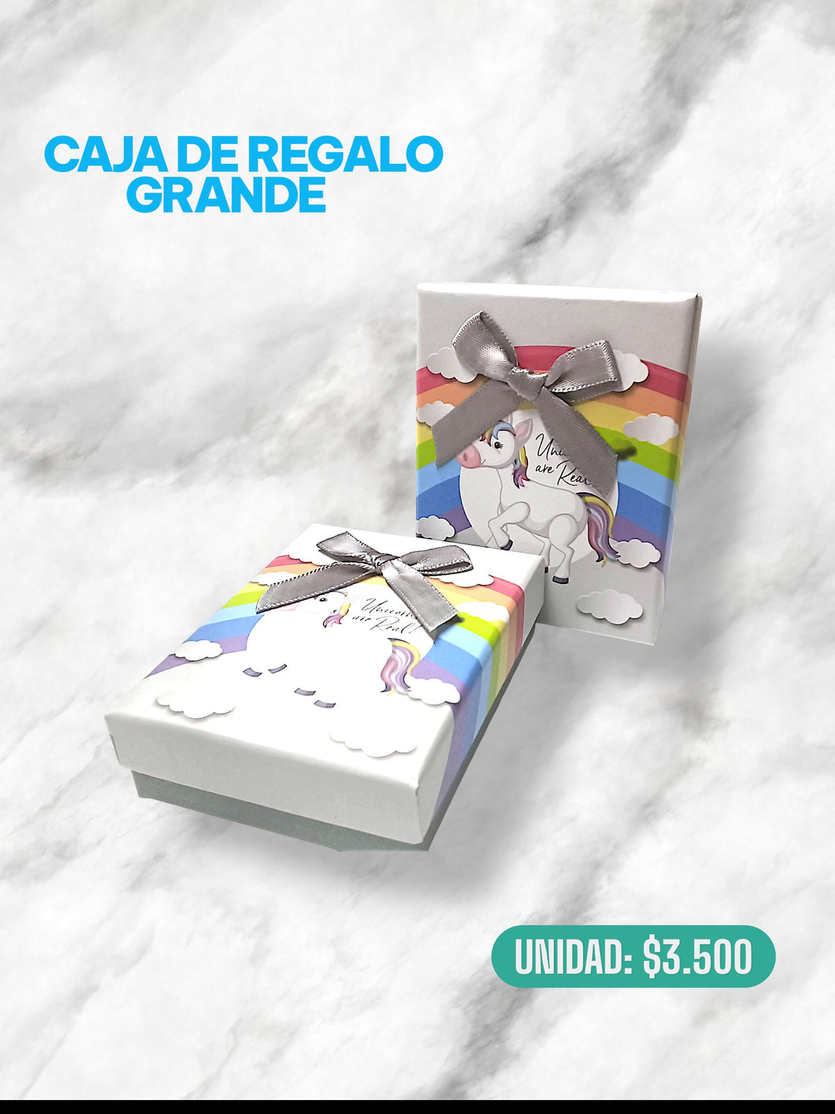 CAJAS DE REGALO UNICORNIO 🦄