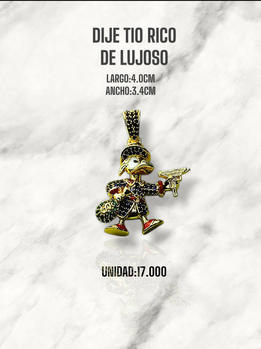 DIJE TIO RICO DE LUJOSO