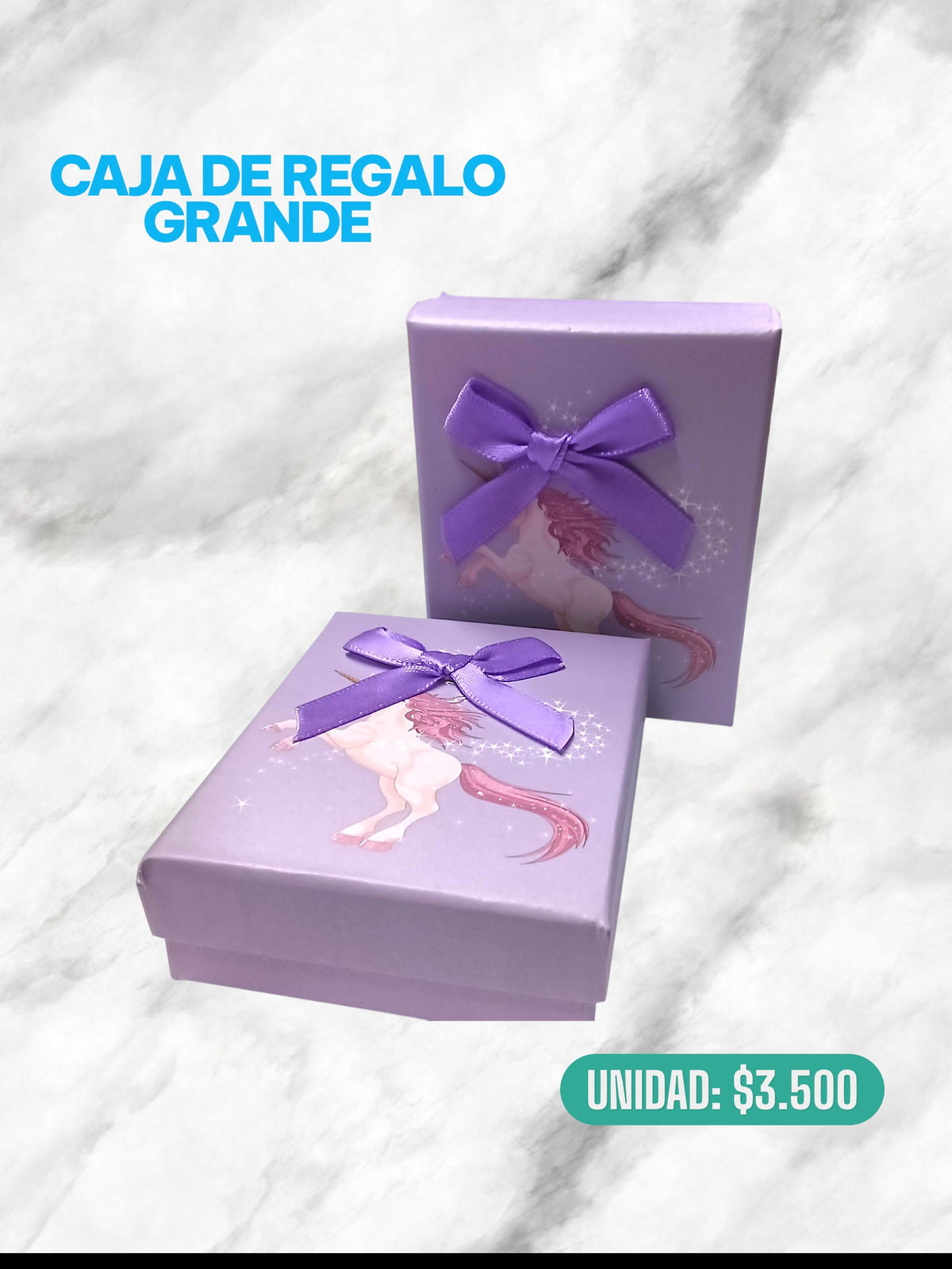 CAJAS DE REGALO UNICORNIO 🦄