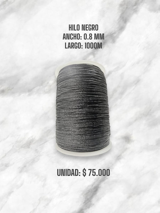 HILO NEGRO 0.8MM 1000M