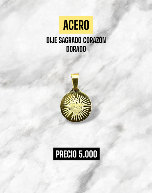 DIJE SAGRADO CORAZÓN