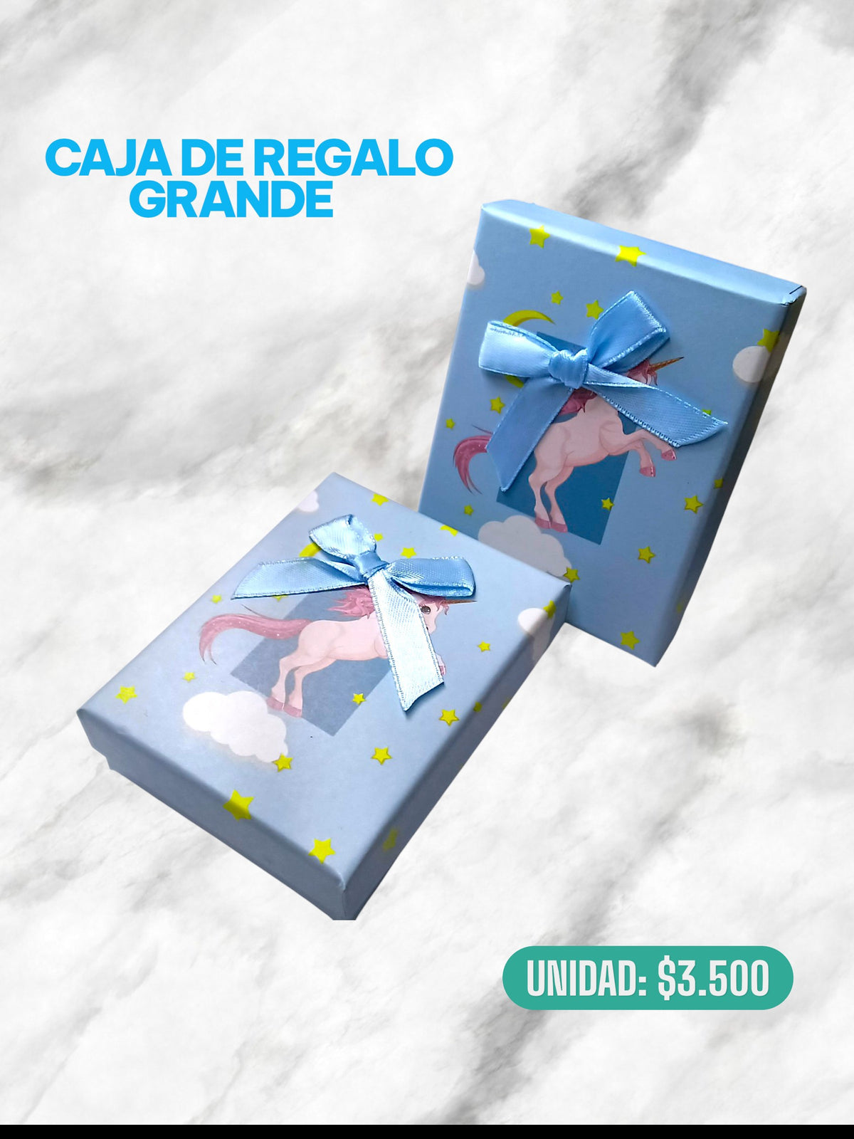 CAJAS DE REGALO UNICORNIO 🦄