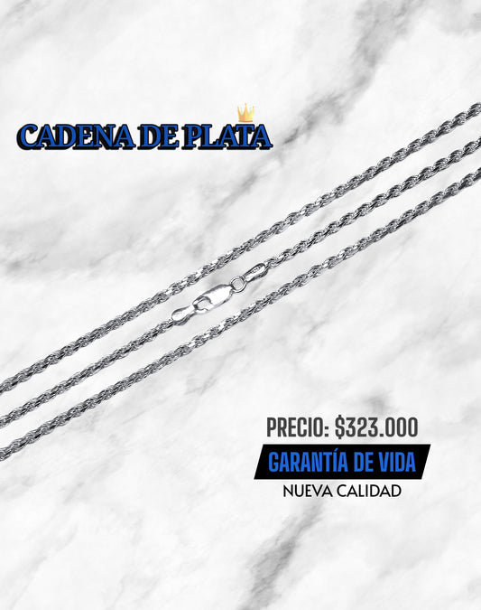 CADENA DE PLATA