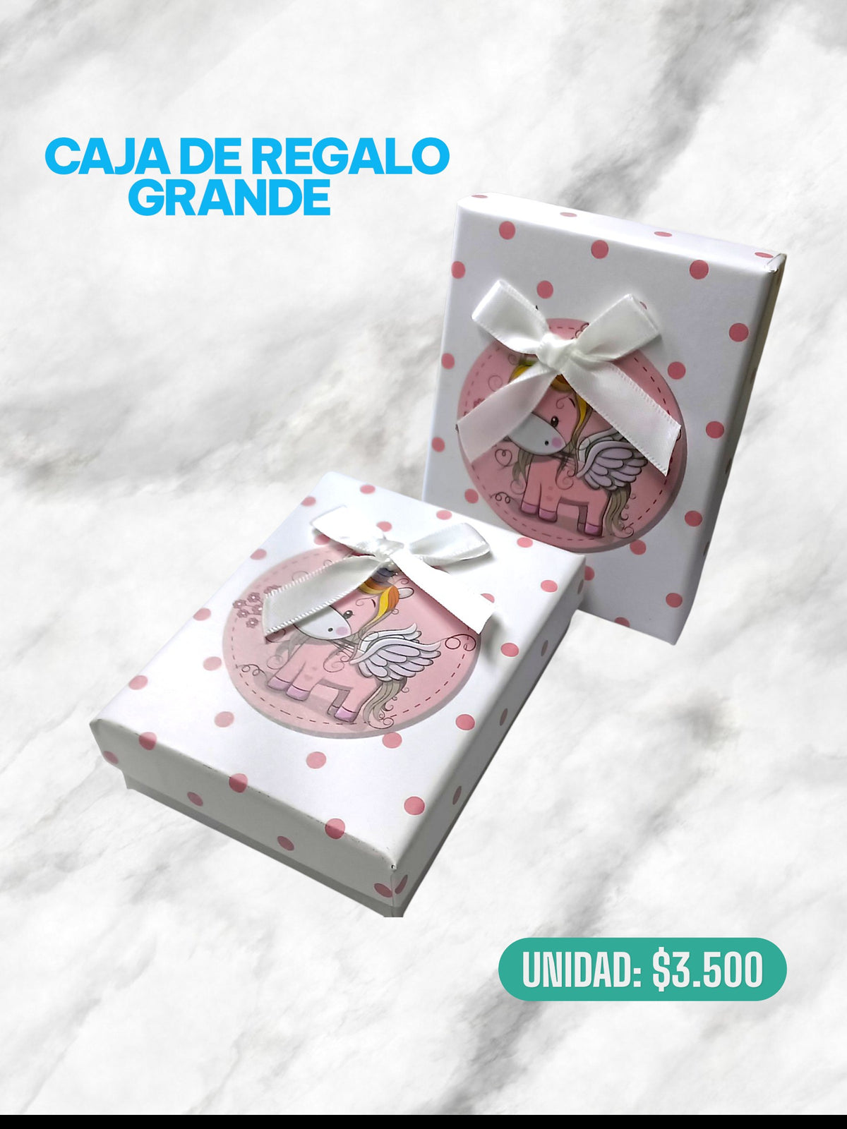 CAJAS DE REGALO UNICORNIO 🦄