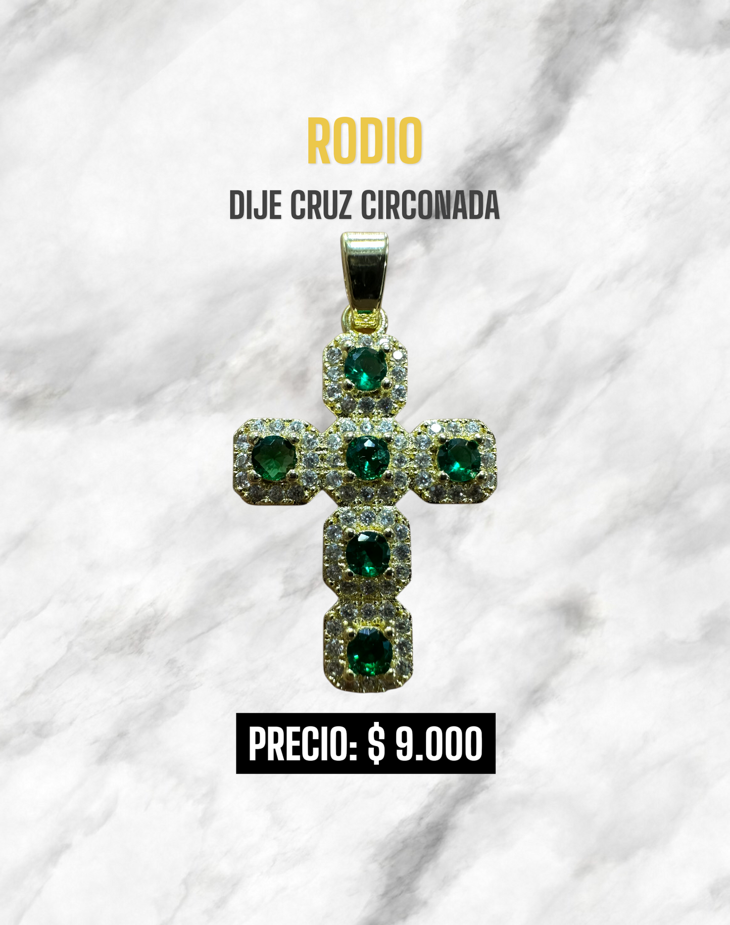 DIJES CRUZ CIRCONADA RODIO