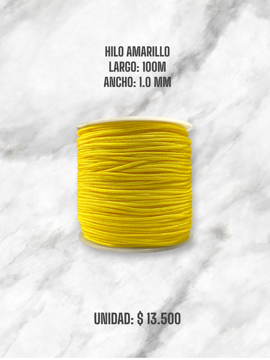 HILO AMARILLO 1.0MM 100M