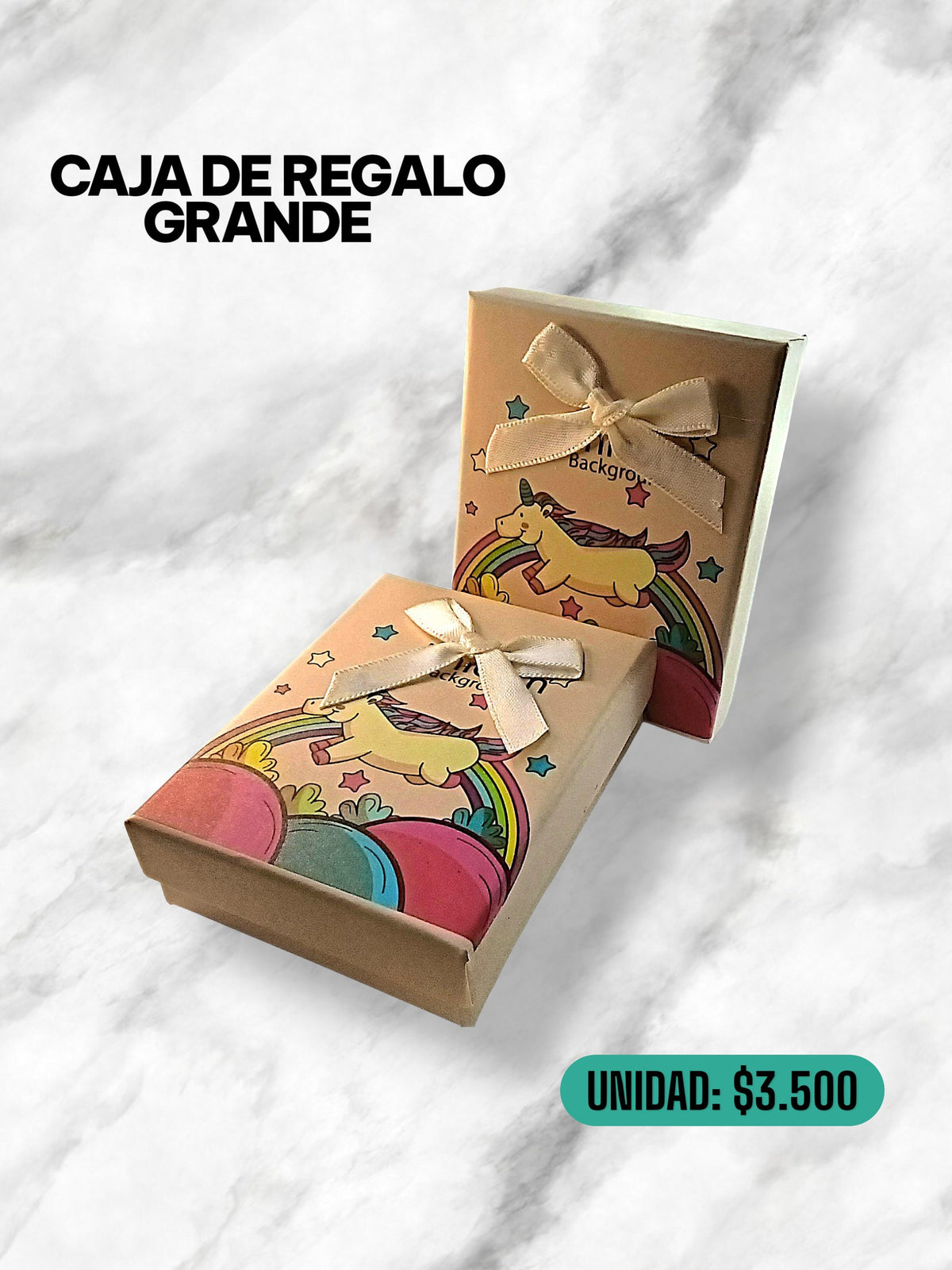 CAJAS DE REGALO UNICORNIO 🦄