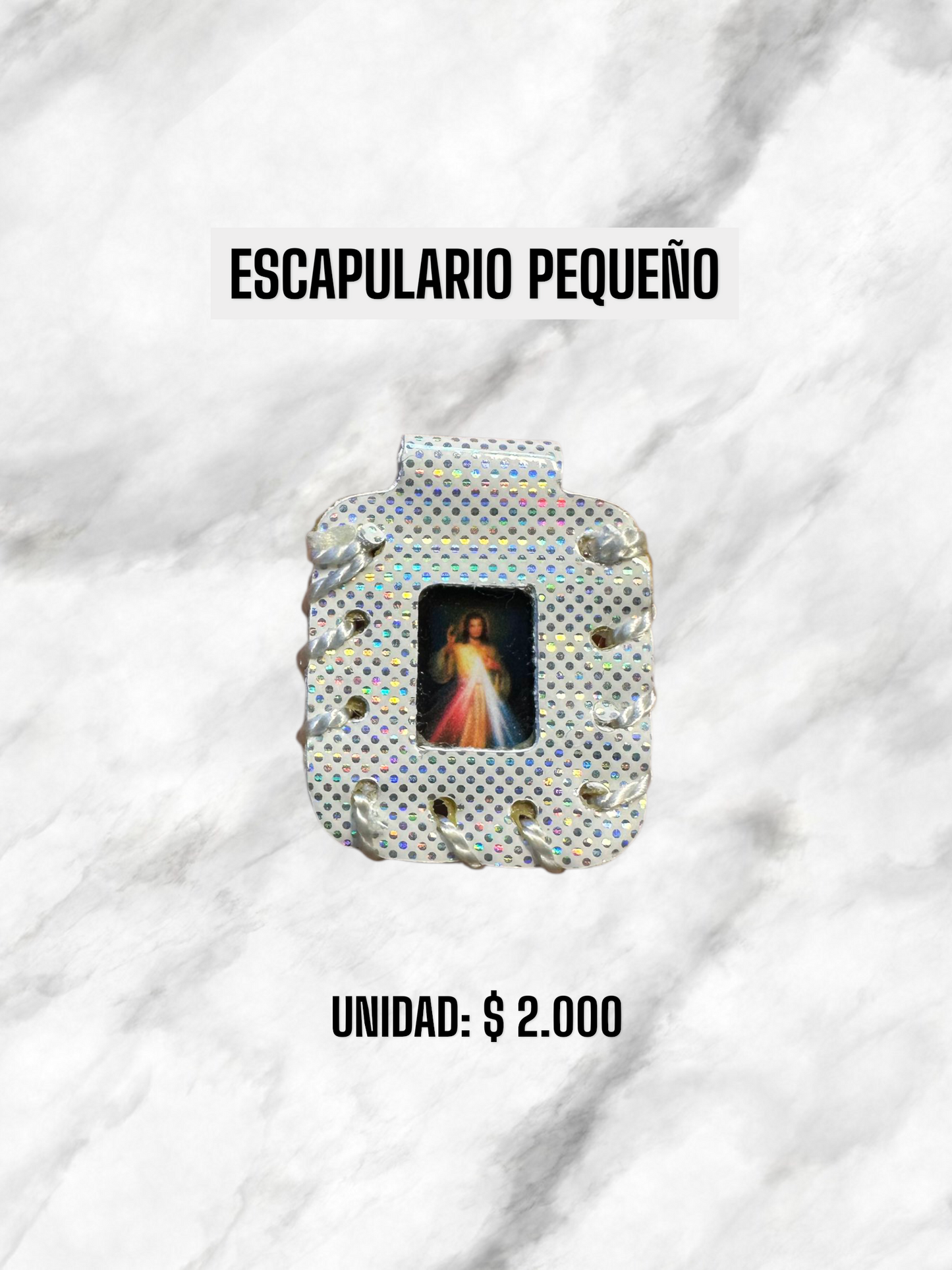 ESCAPULARIO PEQUEÑO