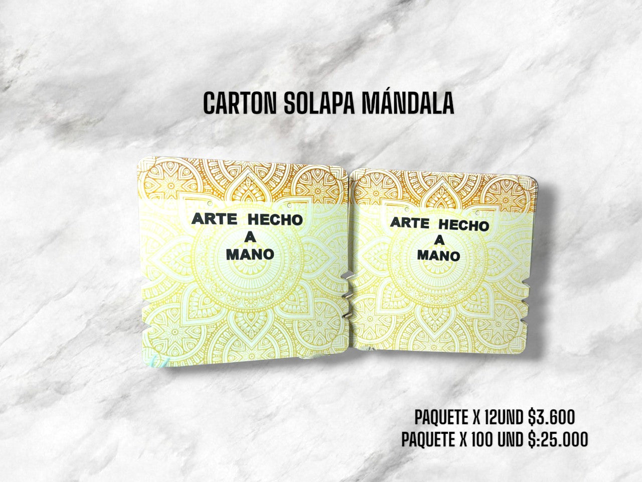 CARTON SOLAPA MANDALA