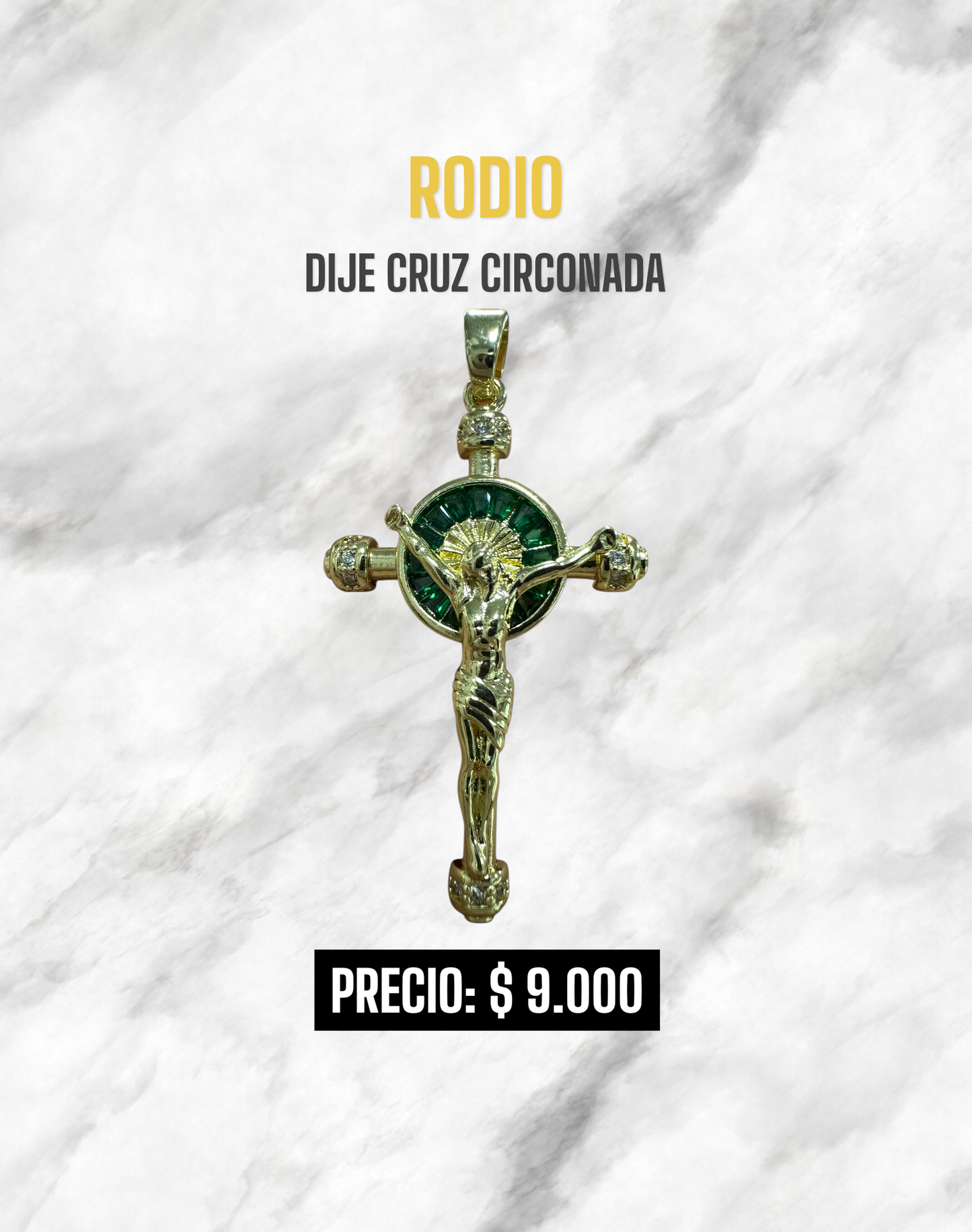 DIJES CRUZ CIRCONADA RODIO