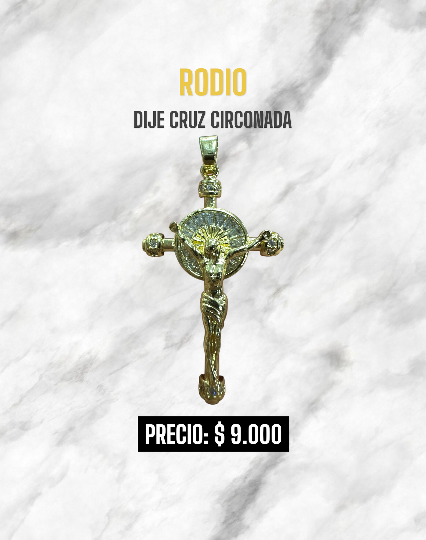 DIJES CRUZ CIRCONADA RODIO