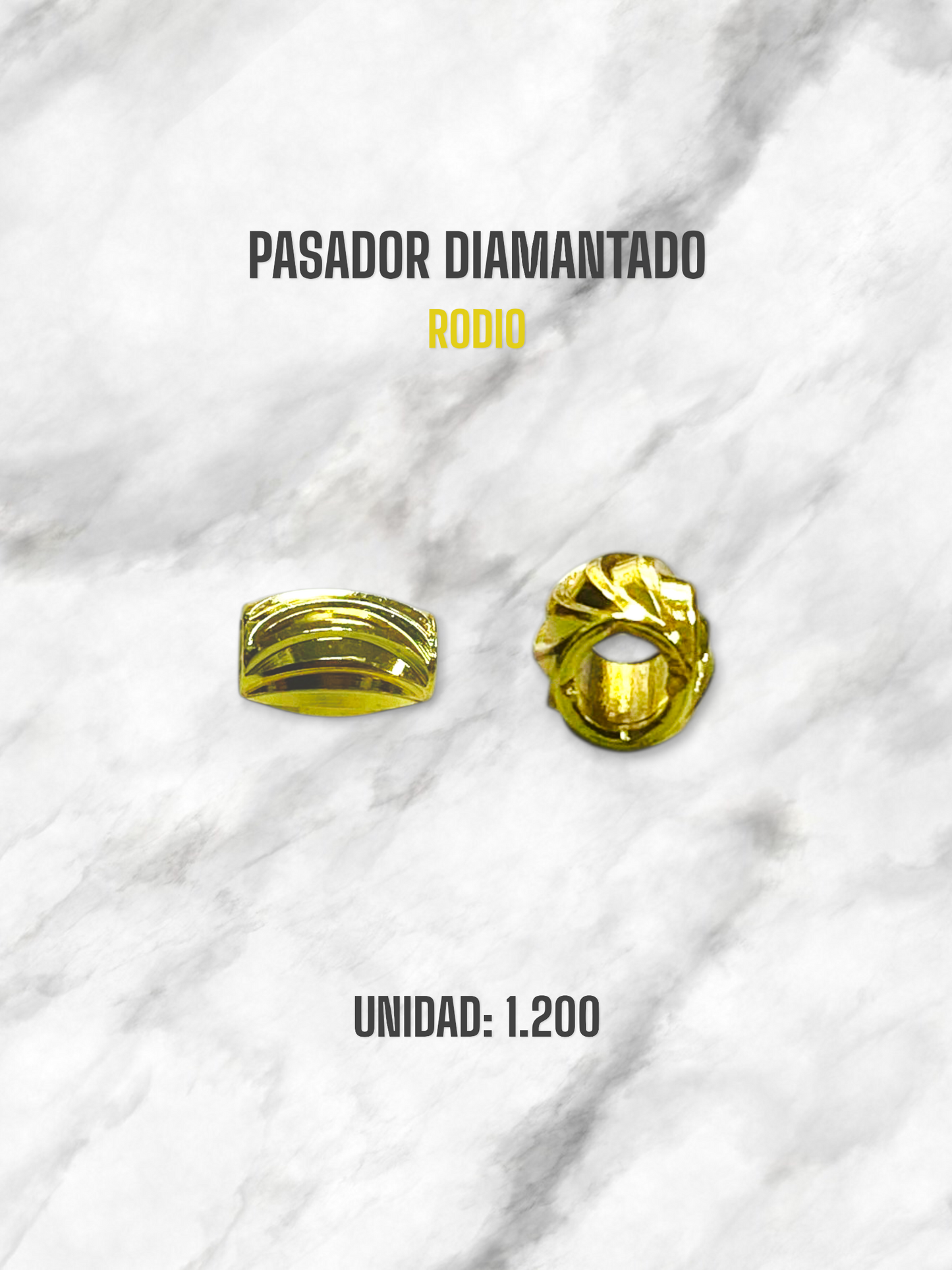 PASADOR DIAMANTADO RODIO