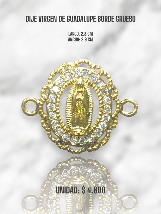 DIJE VIRGEN CIRCONADA RODIO