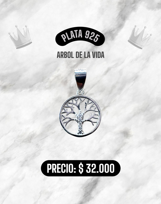 ARBOL DE LA VIDA PLATA 925