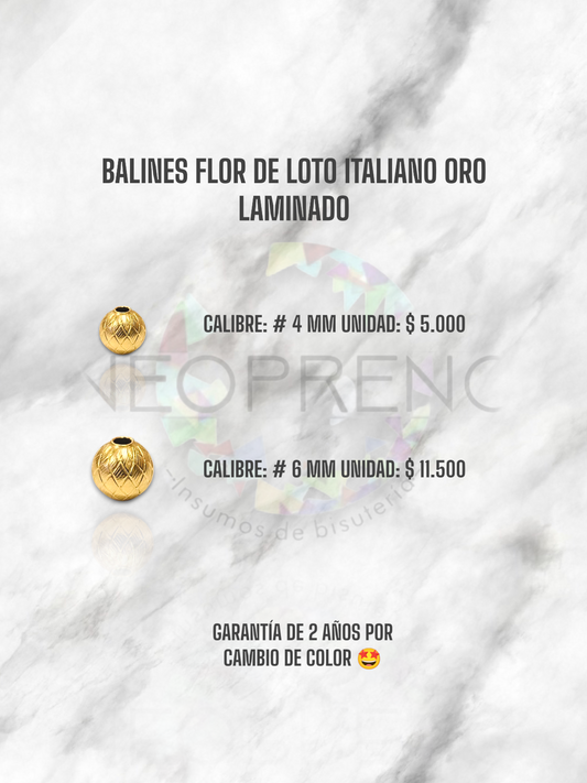 BALIN FLOR DE LOTO ITALIANO