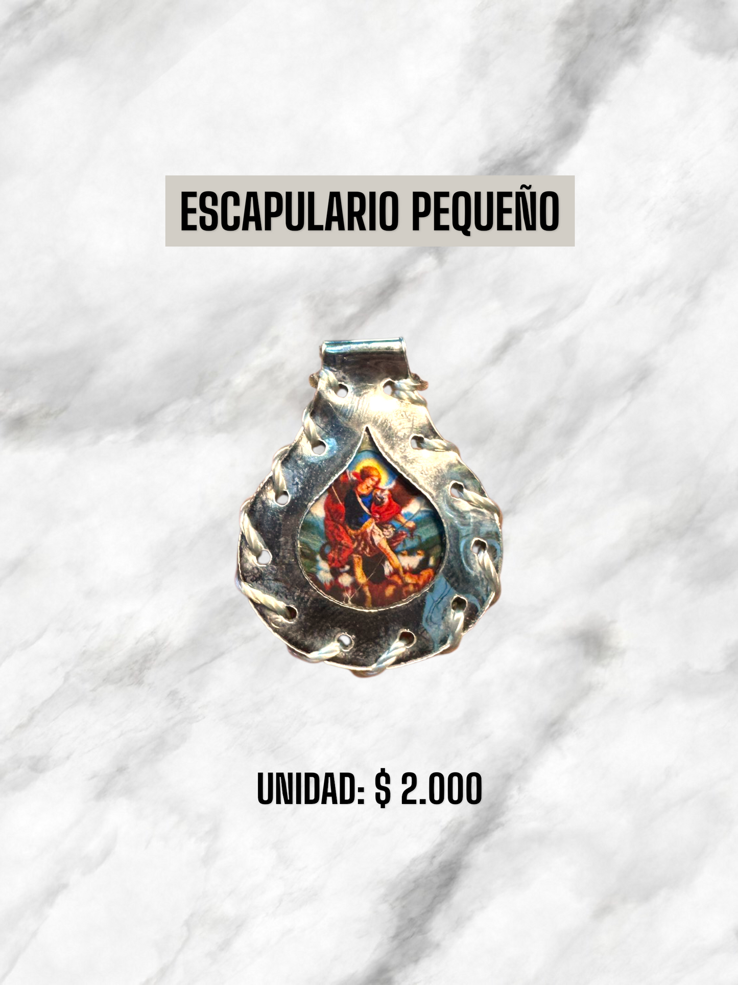 ESCAPULARIO PEQUEÑO