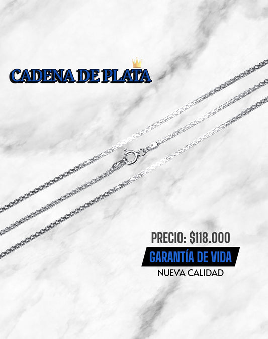 CADENA DE PLATA