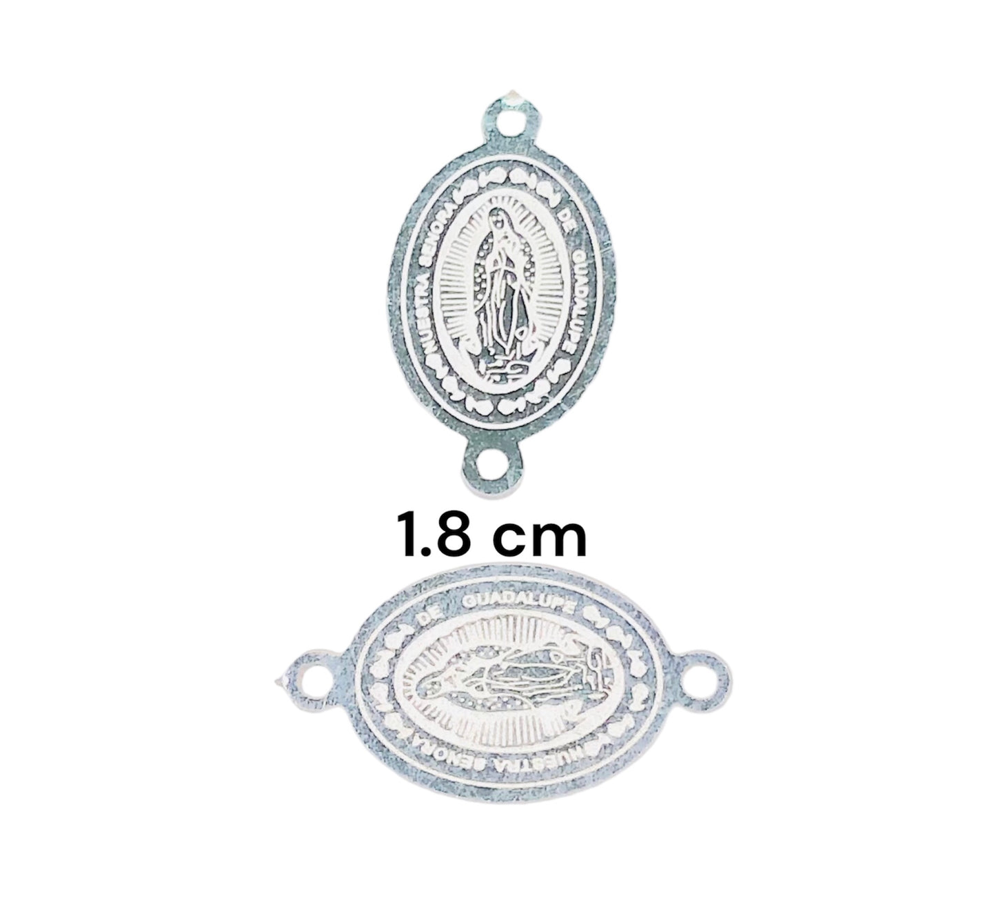 DIJE VIRGEN DE GUADALUPE ACERO